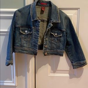 CROPPED jean jacket